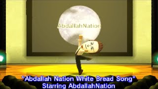 Tomodachi LIfe Sings AbdallahNATION White Bread Song Opera Lyrics by GoblinShaman79 [upl. by Delora]