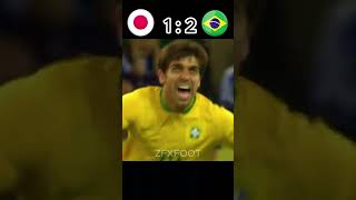 Japan vs Brazil world cup 2006 🔥🔥 [upl. by Mccullough127]