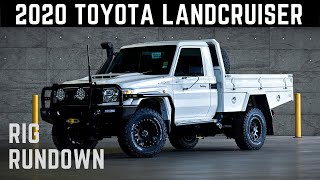 2020 Single Cab 79 Toyota LandCruiser tray by Shannons Engineering [upl. by Lothair]