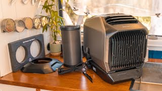 ECOFLOW Wave 2 Portable Air Conditioner  Overview amp Real Life Usage Test CaravanRVVan Life [upl. by Klarika856]