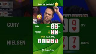 Erro de decisão ⁉️ pokerbrasil poker pokertime poquer casino pokerplayer pokerstars shorts [upl. by Dunseath448]