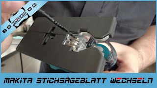 Makita Stichsägeblatt wechseln [upl. by Eromle]