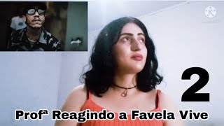 Professora de História React  Favela Vive 2 ❤️👏 [upl. by Opportina]