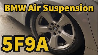 Bmw Air Suspension Problems Code 5F9A [upl. by Can]