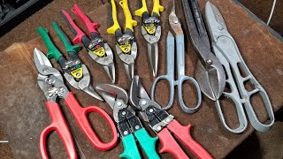 Heavy Duty Sheet Metal ShearsTin Snips Review amp Comparison [upl. by Anaugahs]