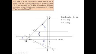 Projection of LineReloaded  TRACES OF LINE  Level 4  Problem 2 [upl. by Ardis]