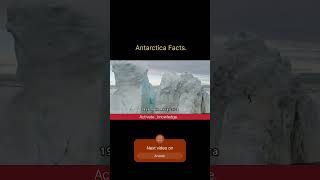 Facts on Antarctica facts antarctica antarcticafacts [upl. by Dlareg549]