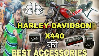 HARLEY DAVIDSON X440 ACCESSORIES  PROPER GENUINE MODIFICATION  X440 MODIFICATION ACCESSORIES 🔥😍 [upl. by Weintrob271]