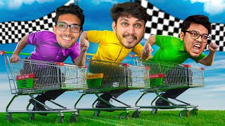 RIDING A SHOPPING CARTS  Slackers Carts Of Glory [upl. by Biron]