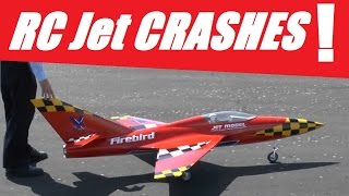 RC Jet CRASH Compilation Slomo replay version [upl. by Nayb831]