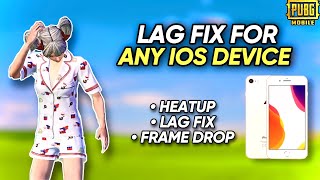 How To Fix Lag and Frame drop In pubg mobile IOS  Lag Fix For Iphone  Iphone 8 [upl. by Sturdivant]