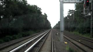 Führerstandsmitfahrt SBahn Berlin Wannsee  Westkreuz [upl. by Nosnarb792]