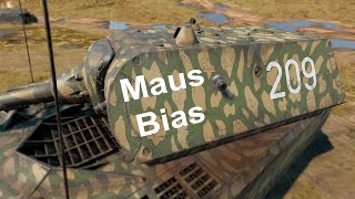 Maus Cinematic 2K  War Thunder [upl. by Novyart]