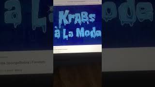 My ReviewRant on Krabs A La Mode Part 2 [upl. by Quartis669]