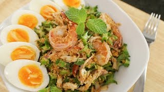 Wing Bean Salad Recipe ยำถั่วพู  Hot Thai Kitchen [upl. by Noreh]