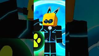 🐇 TRANSFORMAÇÃO RABBIT NOIR NO MINECRAFT FUSÃO MIRACULOUS DO COELHO E DO GATO shorts [upl. by Arahset606]