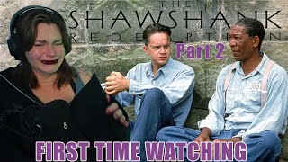 Shawshank Redemption  First Time Watching  Movie Reaction part 2 [upl. by Ardeed470]