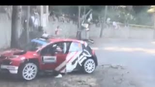 ERC Rally di Roma Capitale 2024 BEST OF  CRASH OSTBERG [upl. by Inalel]