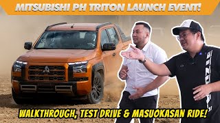 Vlog Mitsubishi Triton Walkthrough  Quick Test  Masuokasan Ride  TEST DRIVE PH [upl. by Mylor]