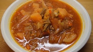 Borsch Borschtsch Борщ russian food [upl. by Bollinger]