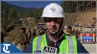 Uttarkashi Tunnel Rescue “This is going on very well” LampT’s Head of Safety [upl. by Wenz]