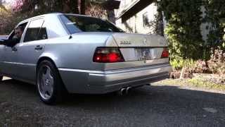 Mercedes W124 500E  Sean Clark shows us his silver 1992 [upl. by Eatnahs616]