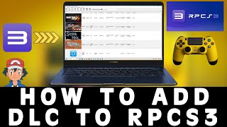 HOW TO ADD DLC IN RPCS3 IN 3 MINUTES  PS3 EMULATOR  DOWNLOAD AND INSTALL DLC TO RPCS3 2024 [upl. by Auqinat538]