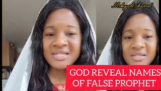 PROPHET CELESTIAL GOD REVEAL NAMES OF FALSE PROPHETS [upl. by Vasquez]