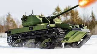 US NEW Unmanned Mini TANK Shocked The World [upl. by Martz623]