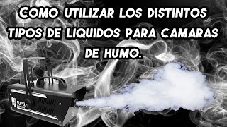 Como utilizar una maquina de humo con distintos líquidos [upl. by Eiznekam106]