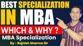 Best Specialization in MBA  MBA Specialization  Rajnish Sharma Classes  MBA 3rd Sem  Davv Indore [upl. by Yllas487]