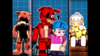 FNAF FAZBEAR 64 Animatronics FNAF AR Workshop Animations [upl. by Lynn645]