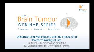 Understanding Meningioma and the Impact on a Person’s Quality of Life [upl. by Quincy]