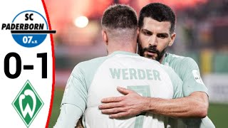 Paderborn vs Werder 01 Marvin Ducksch Goal All Goals and Extended Highlights [upl. by Pandora]