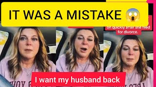 WOMAN REGRET ASKING FOR DIVORCE AFTER HER HUSBAND HAND HER DIVORCE PAPERS😱 [upl. by Lucio]