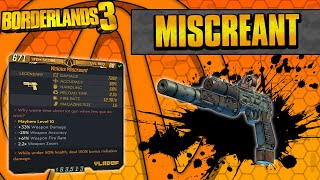 Borderlands 3 Miscreant Legendary Weapon Guide Micro Missile Barrage [upl. by Litnahc]