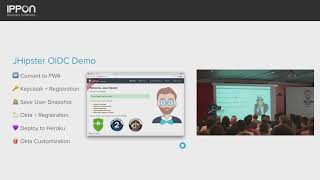 JHIPSTER CONF  Add SSO to Your JHipster Apps with OIDC by Matt Raible [upl. by Airamana977]