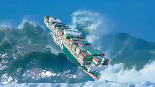 Why MONSTER WAVES Can’t Sink Large Ships During Storms [upl. by Nahoj675]