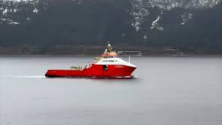 Shipspotting in Ålesund  Nice and Rough weather [upl. by Hoy]