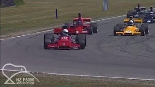 F5000 Racing 2012 Rnd 1 Race 2 Ruapuna [upl. by Annwahs]