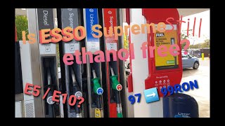 Testing for Ethanol in Petrol  Gasoline Part 6 Esso Synergy Supreme 99 – No E0 E5 E10 Free [upl. by Ranson]