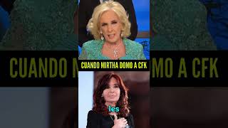 CUANDO MIRTHA DOMO A CFK [upl. by Navonoj]