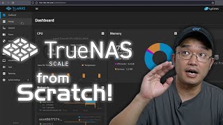 Setting Up TrueNas Scale from Fresh Install [upl. by Hanae]