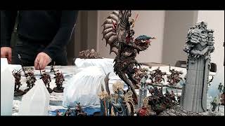 Slaves to Darkness VS Ossiarch Bonereapers  Warhammer Age of Sigmar 31 Battle Report [upl. by Loftis898]