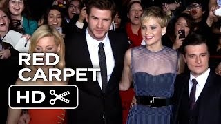 The Hunger Games Catching Fire LA Premiere Red Carpet 2013  Movie HD [upl. by Milstone]