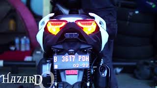 Yamaha Xmax 250 Indonesia Full Siren And Strobe [upl. by Dalia]