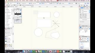 Vectorworks Spotlight 003  Drawing Shapes Updated [upl. by Yevad]