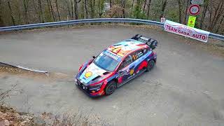 WRC Col Turini Rally Monte Carlo 2023 [upl. by Adnale]