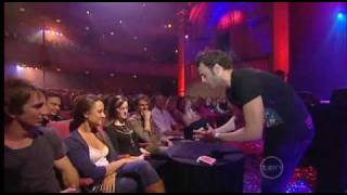 James Galea Card Trick HQ Comedy Festival Gala 2009 [upl. by Neukam461]