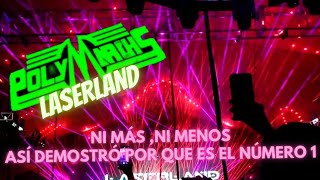 POLYMARCHS 2024 LASERLAND  NUEVA ILUMINACIÓN  EN FERIA DE CUAUTLANCINGO [upl. by Estes]